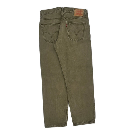 Levis Jeans - 32W 29L Brown Cotton