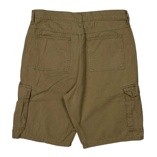 Vintage Wrangler Cargo Shorts - 31W 10L Khaki Cotton