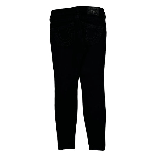 True Religion Skinny Jeans - 24W UK 4 Black Denim