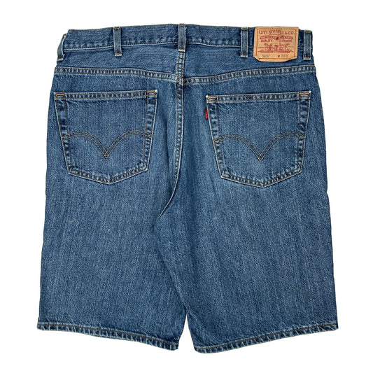 Levis Denim Shorts - 37W 11L Blue Cotton