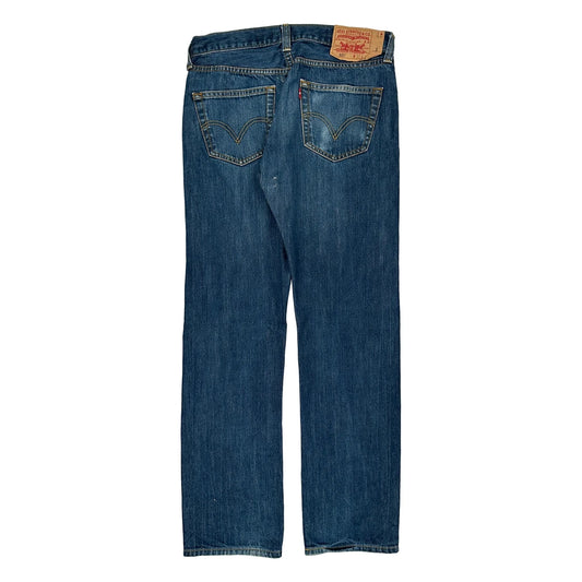 501 Levis Jeans - 31W 32L Blue Cotton