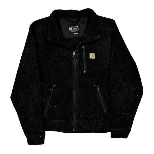 Carhartt Fleece Jacket - Large Black Polyester