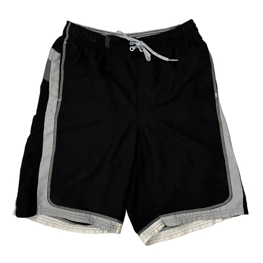 Vintage Nike Swim Shorts - Medium Black Polyester