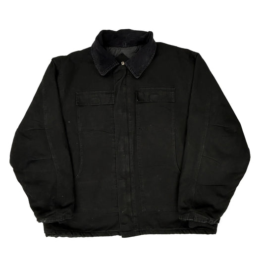 Vintage Edge Jacket - XL Black Cotton