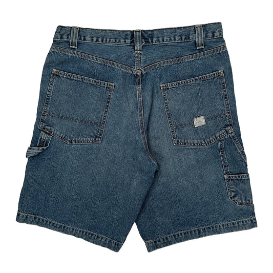 Levis Denim Shorts - 34W 10L Blue Cotton