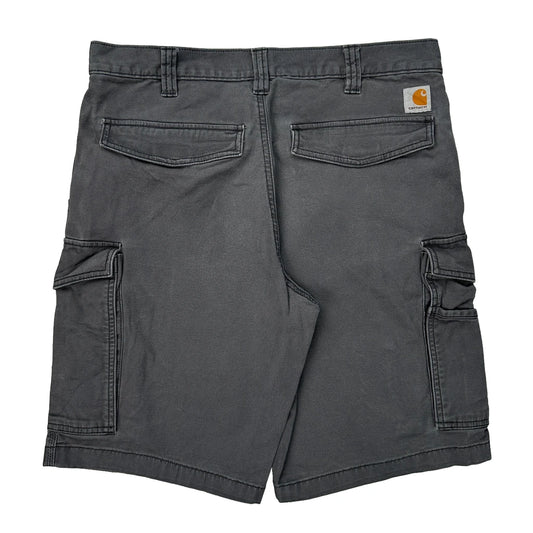 Carhartt Cargo Shorts - 34W 10L Grey Cotton