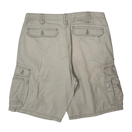 Vintage Lee Cargo Shorts - 36W 11L Beige Cotton
