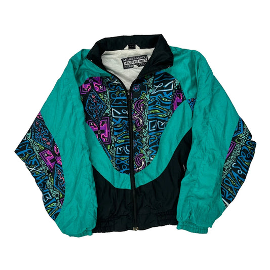 Members Only Shell Jacket - Medium Multicoloured Nylon