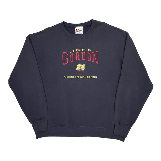 Chase Authentics Nascar Sweatshirt - XL Navy Cotton