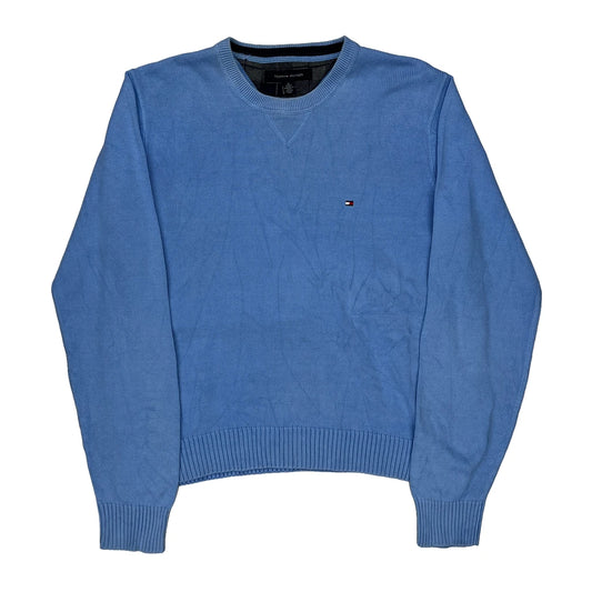 Tommy Hilfiger Jumper - Medium Blue Cotton