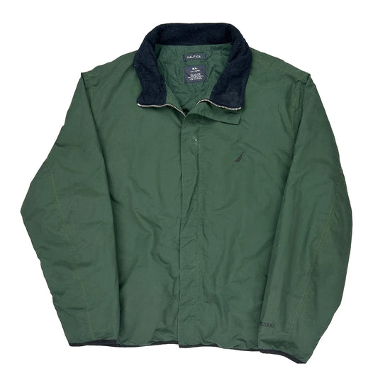 Nautica Jacket - XL Green Nylon