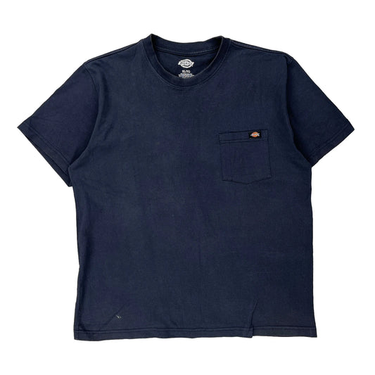 Dickies T-Shirt - XL Navy Cotton