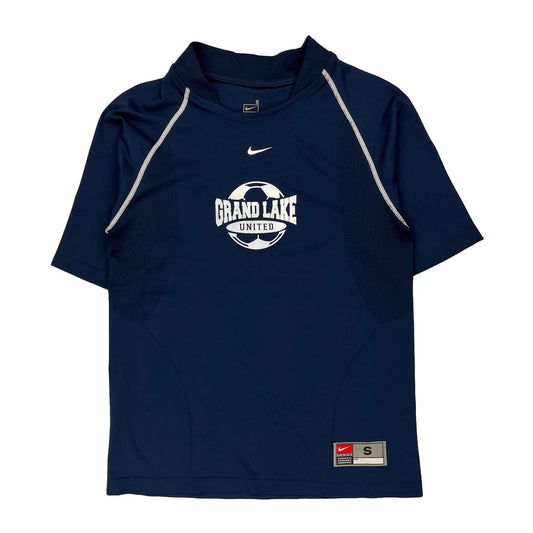 Grand Lake United Nike Football Jersey - Small Navy Polyester