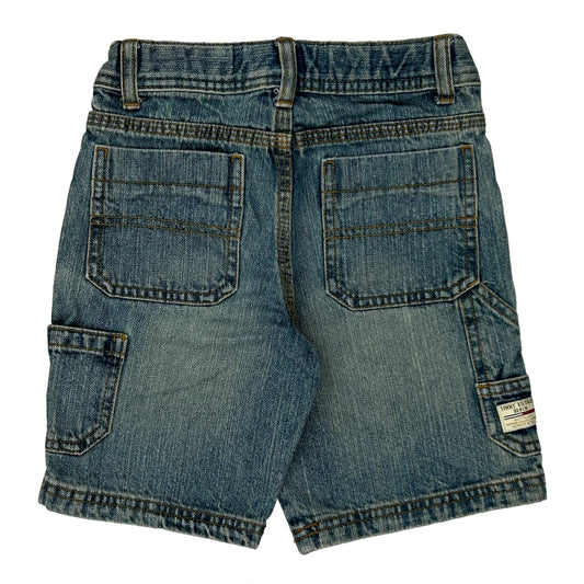 Age 4 Tommy Hilfiger Denim Shorts - Small Blue Cotton