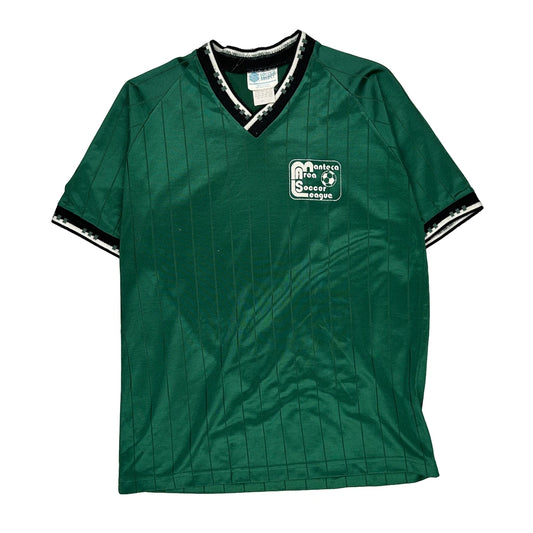 1980S Made In California Soccer Select Football Shirt - Medium Green Polyester