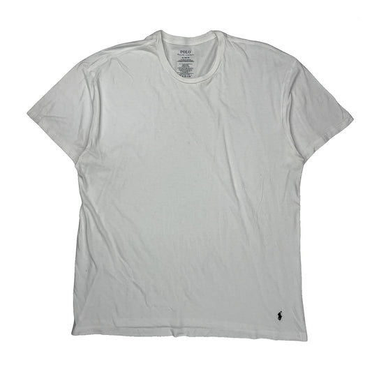 Polo By Ralph Lauren T-Shirt - XL White Cotton