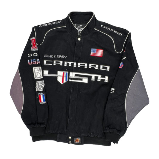 Camaro Jh Designs Nascar Jacket - XL Black Cotton