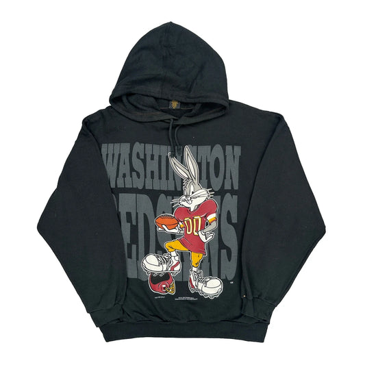 Washington Redskins Sun Graphic Hoodie - XL Black Cotton Blend
