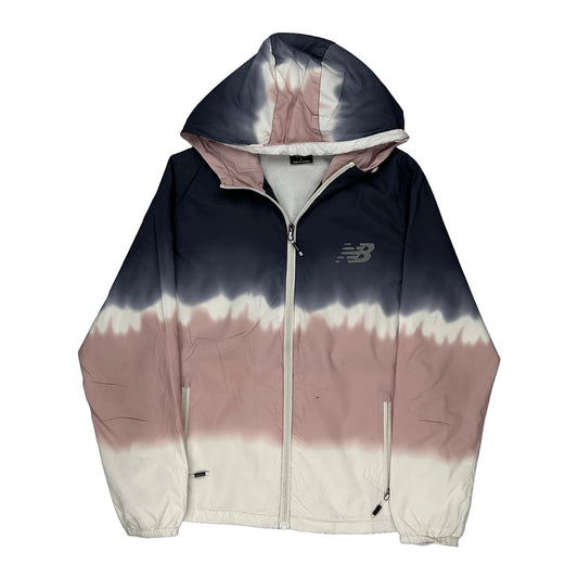 New Balance Tie-Dye Jacket - Large Multicoloured Polyester