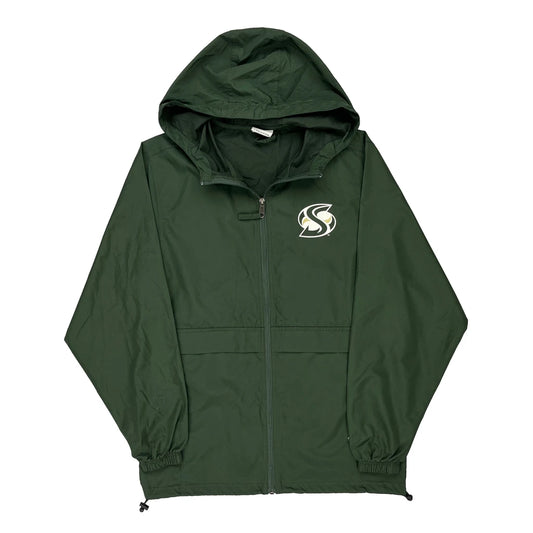 Sacramento State Hornets Champion Ncaa Windbreaker - Small Green Polyester