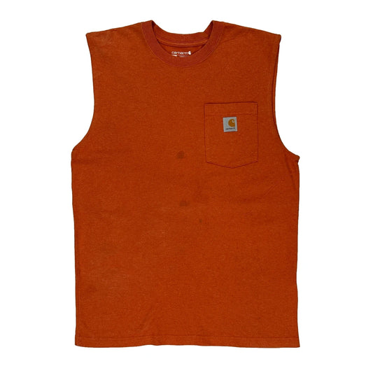Carhartt Vest - Medium Orange Cotton