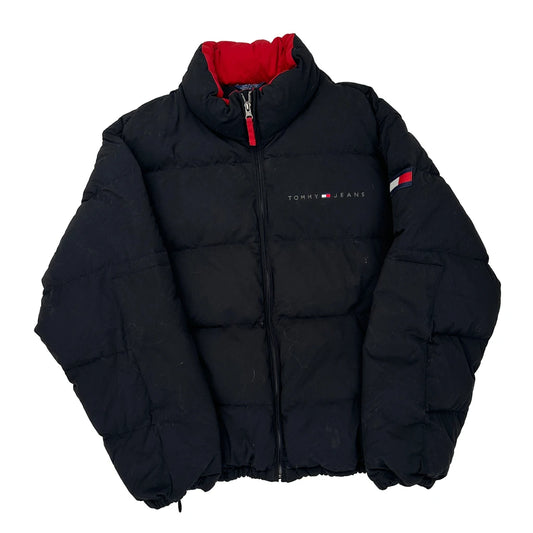 Tommy Jeans Puffer - Large Black Polyester