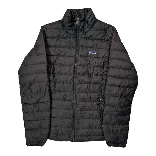 Vintage Patagonia Puffer - Medium Black Polyester