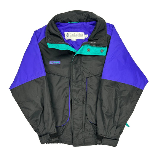 Age 10-12 Columbia Ski Jacket - Medium Black Nylon
