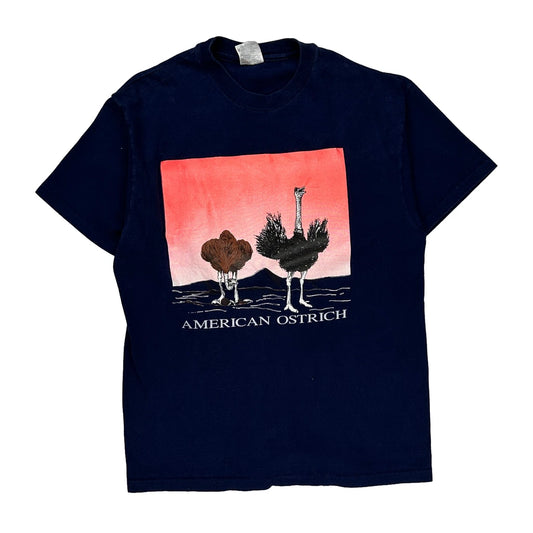 Single Stitch Hanes Graphic T-Shirt - Large Multicoloured Cotton