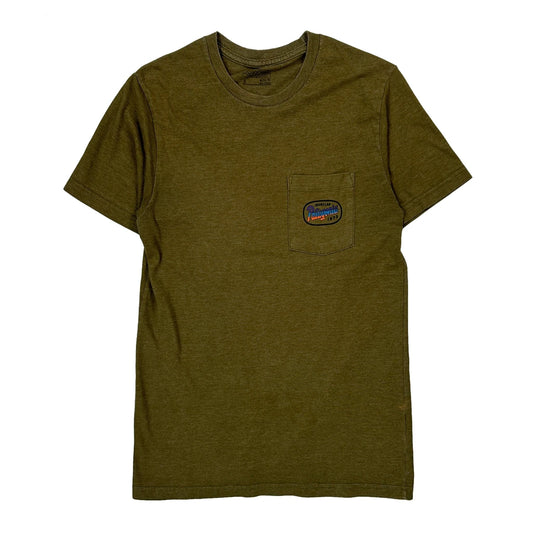 Patagonia T-Shirt - Small Green Cotton