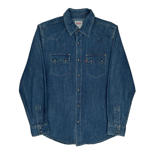 Levis Denim Shirt - Medium Blue Denim
