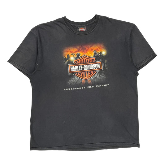Black Hills Harley-Davidson Harley Davidson T-Shirt - XL Black Cotton