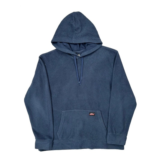 Vintage Dickies Fleece - Large Blue Polyester
