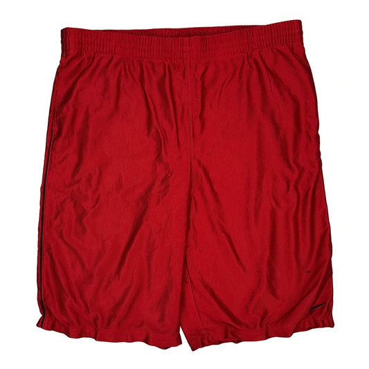 Nike Sport Shorts - 2XL Red Polyester