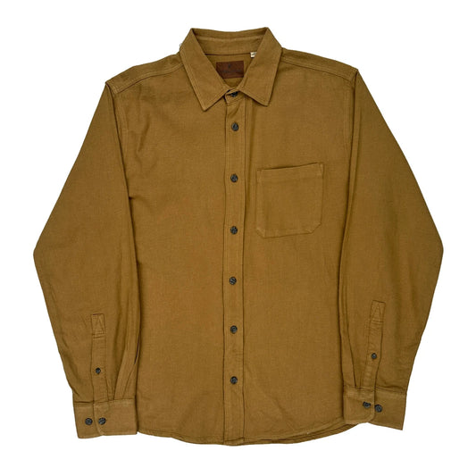 Woolrich Shirt - Large Brown Cotton