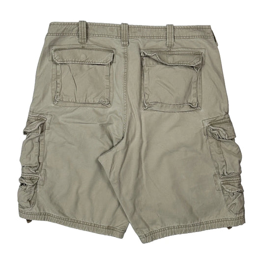 Vintage Lee Cargo Shorts - 40W 11L Beige Cotton