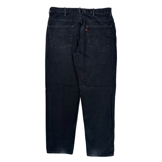 Levis Jeans - 35W 33L Black Cotton