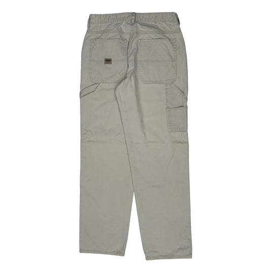 Lee Carpenter Trousers - 31W 33L Beige Cotton