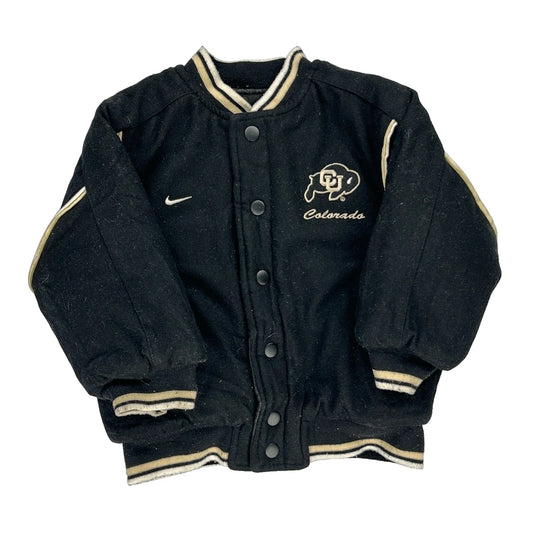 Age 3 Colorado Buffalos Nike Ncaa Varsity Jacket - XS Black Polyester