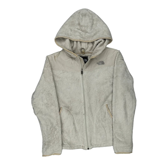 The North Face Fleece - Large Cream Polyester
