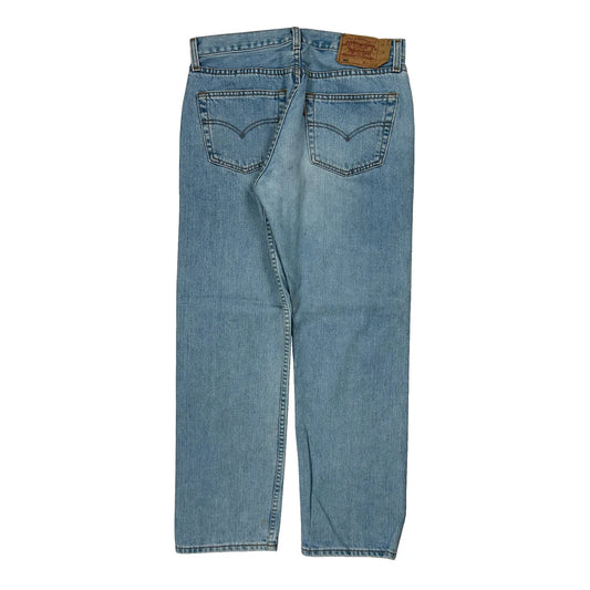 501 Levis Jeans - 32W 29L Light Wash Cotton