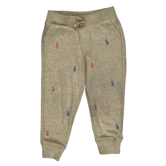 Age 3 Ralph Lauren Joggers - XS Beige Cotton