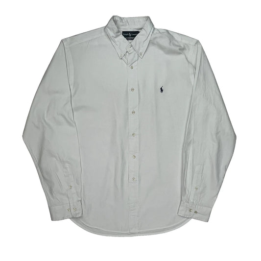 Ralph Lauren Shirt - Large White Cotton