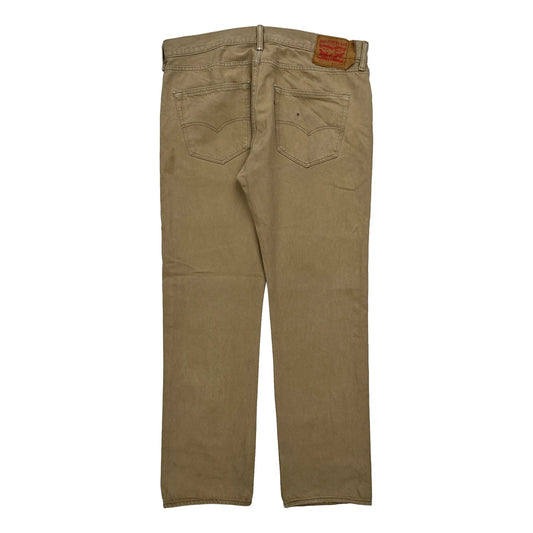 Levis Jeans - 36W 32L Beige Cotton