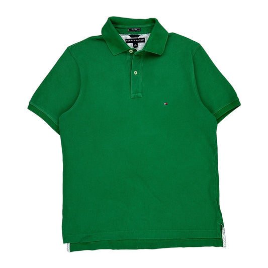 Tommy Hilfiger Polo Shirt - Medium Green Cotton