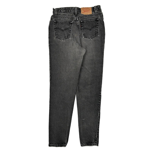 512 Levis Slim Fit Jeans - 28W UK 8 Grey Cotton