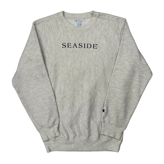 Vintage Age 10-12 Reverse Weave Champion Sweatshirt - XL Grey Cotton