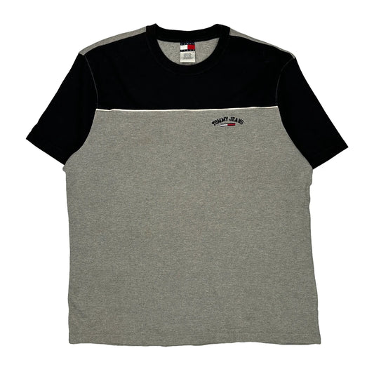 Tommy Jeans T-Shirt - Large Black Cotton