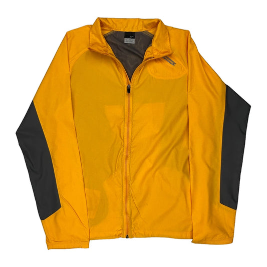 Nike Windbreaker - Large Grey Polyester