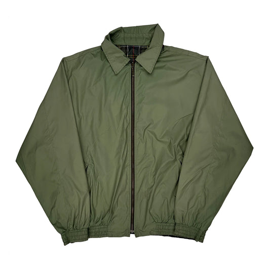 Vintage Unbranded Reversible Harrington Jacket - XL Green Polyester